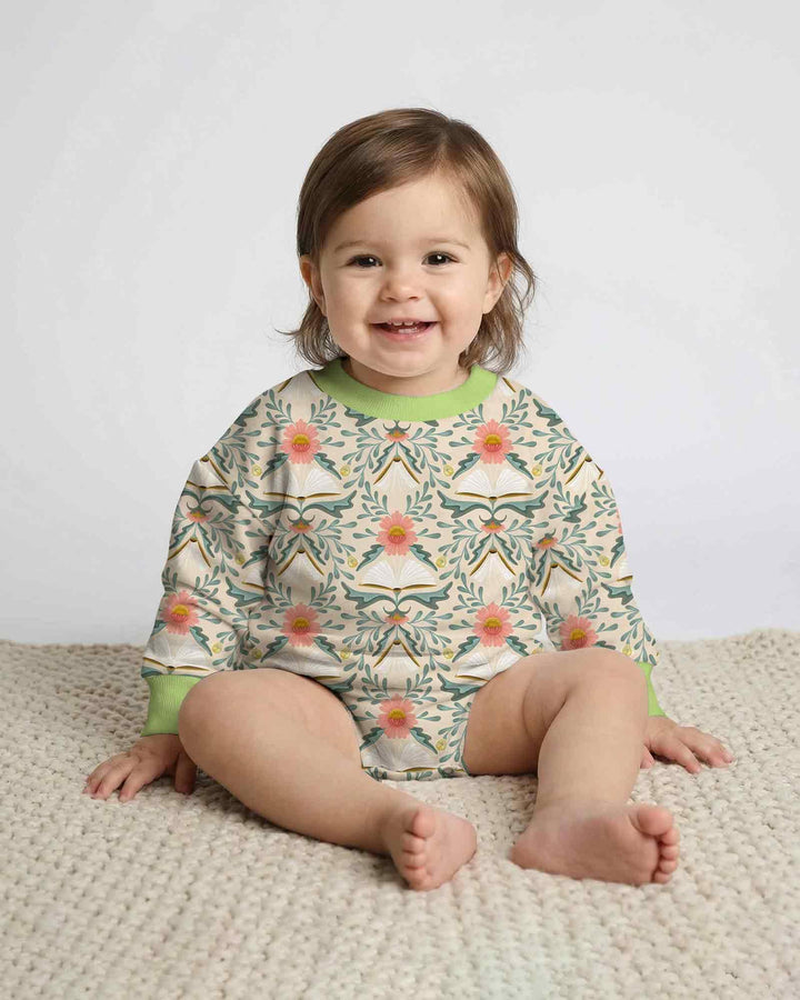 Gerippte Babykleidung mit individuellem Foto - Weich &amp; Skizzenhaft