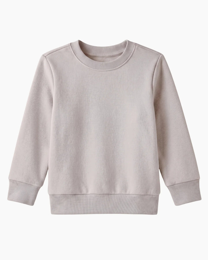 Solid Color Bamboo Crewneck Sweatshirt