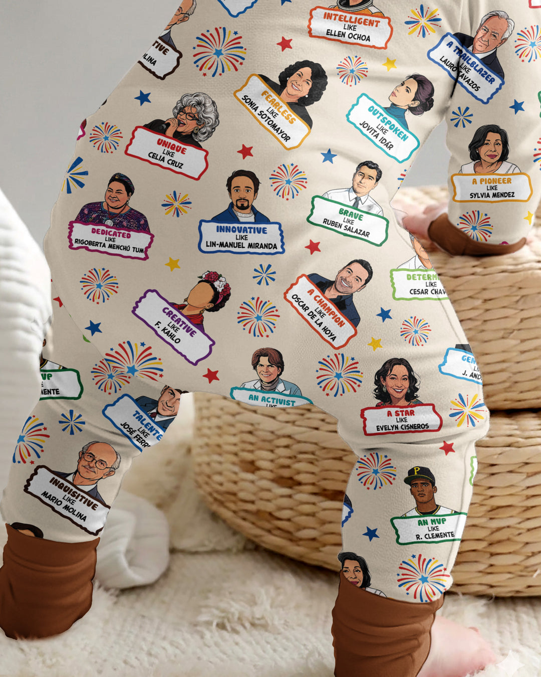 Gerippte Babykleidung mit individuellem Foto - Weich &amp; Skizzenhaft