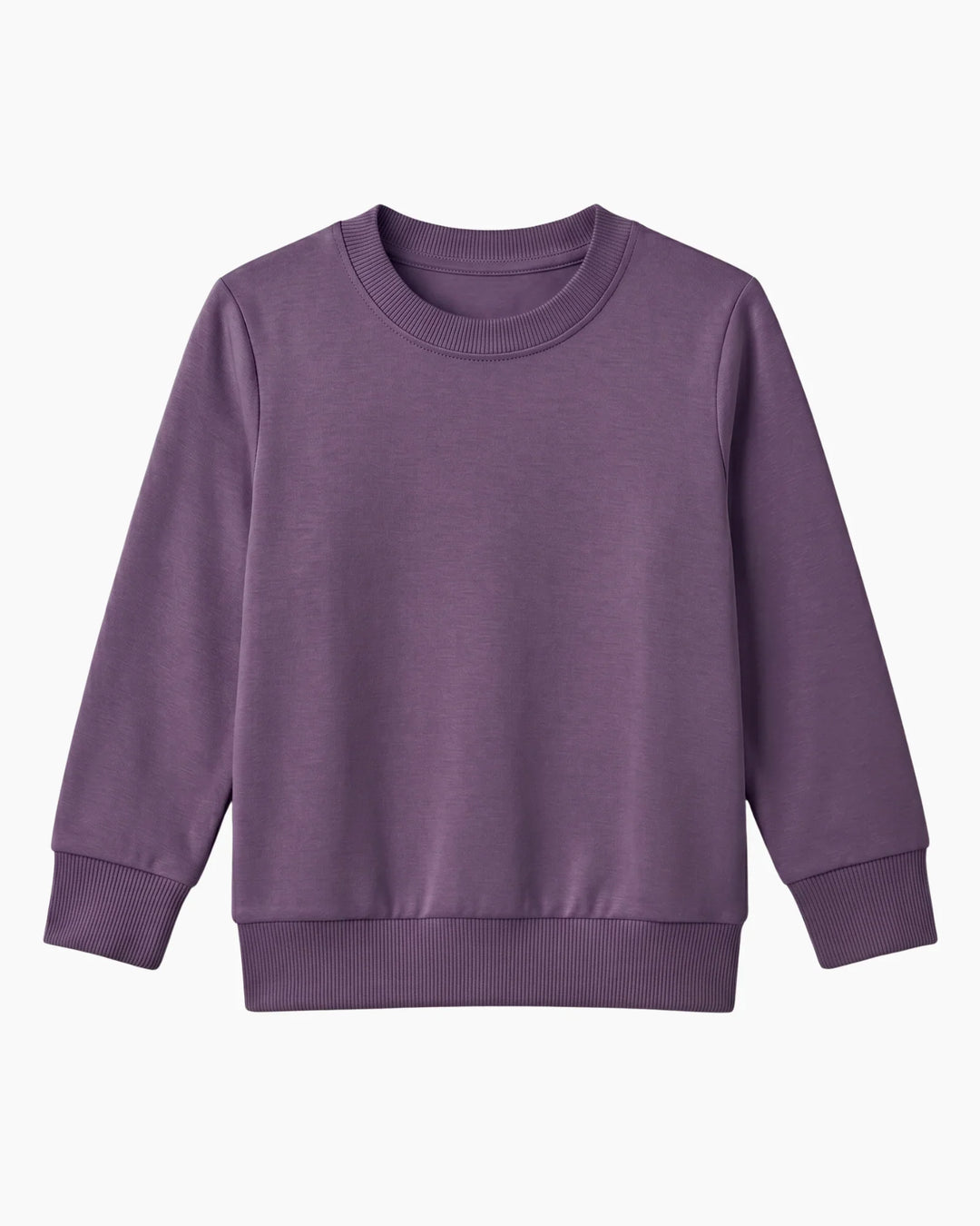 Solid Color Bamboo Crewneck Sweatshirt