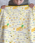 Vorlage Quilt Decke