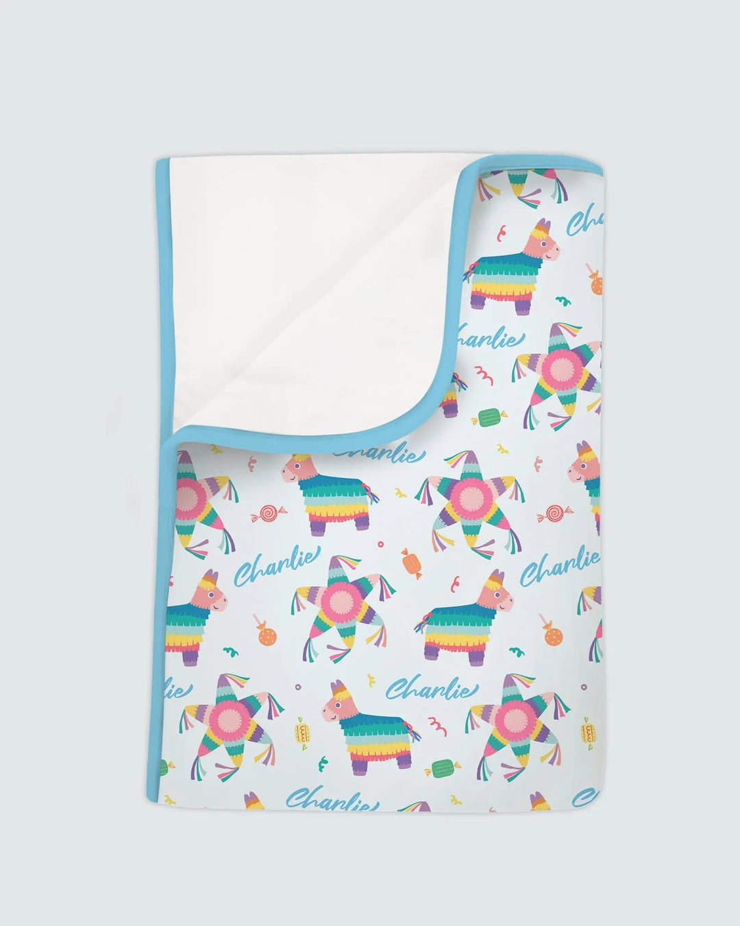 Custom Name Smash the Pinata Bamboo Blanket