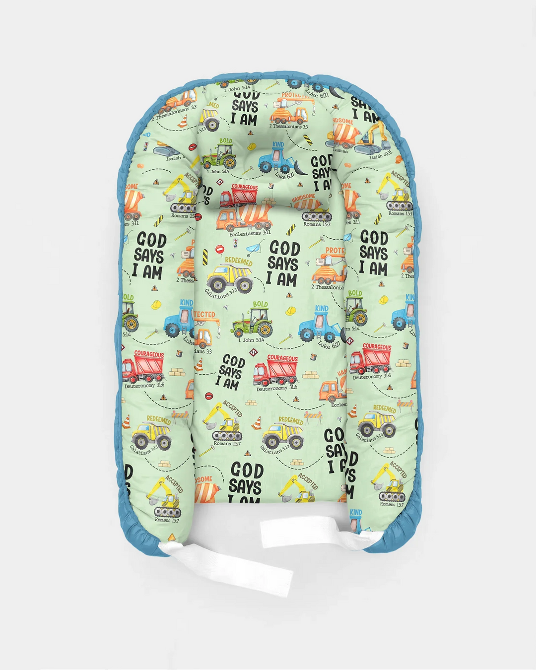 God Says I Am Boy Bambus-Babynestchen