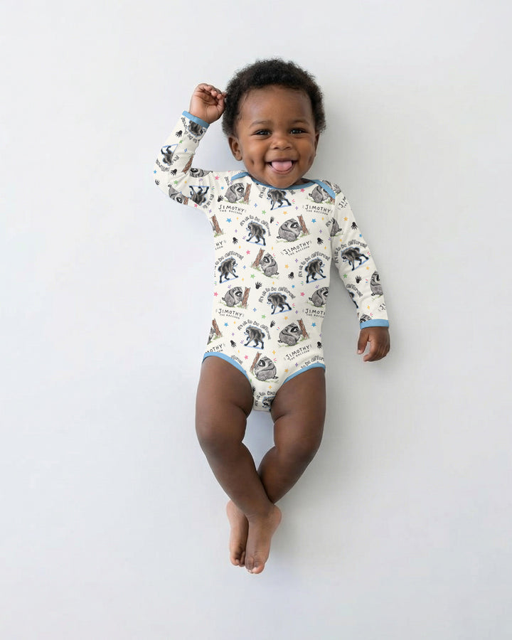 Gerippte Babykleidung mit individuellem Foto - Weich &amp; Skizzenhaft