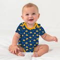 Gerippte Babykleidung mit individuellem Foto - Weich &amp; Skizzenhaft
