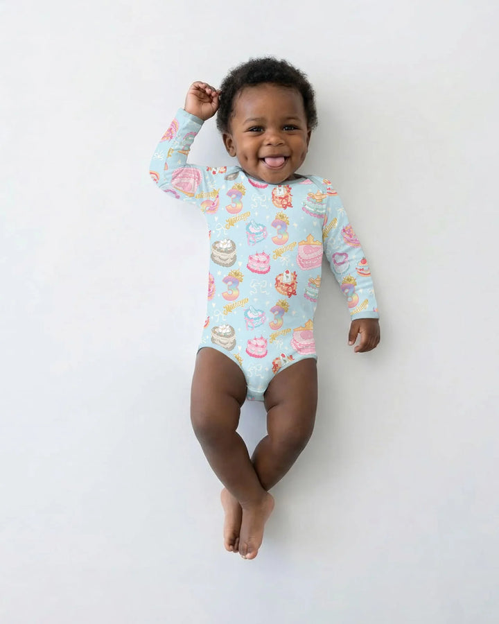 Custom Princess Baby Birthday Bamboo Bodysuit