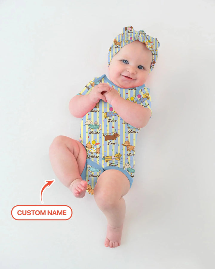 Gerippte Babykleidung mit individuellem Foto - Weich &amp; Skizzenhaft