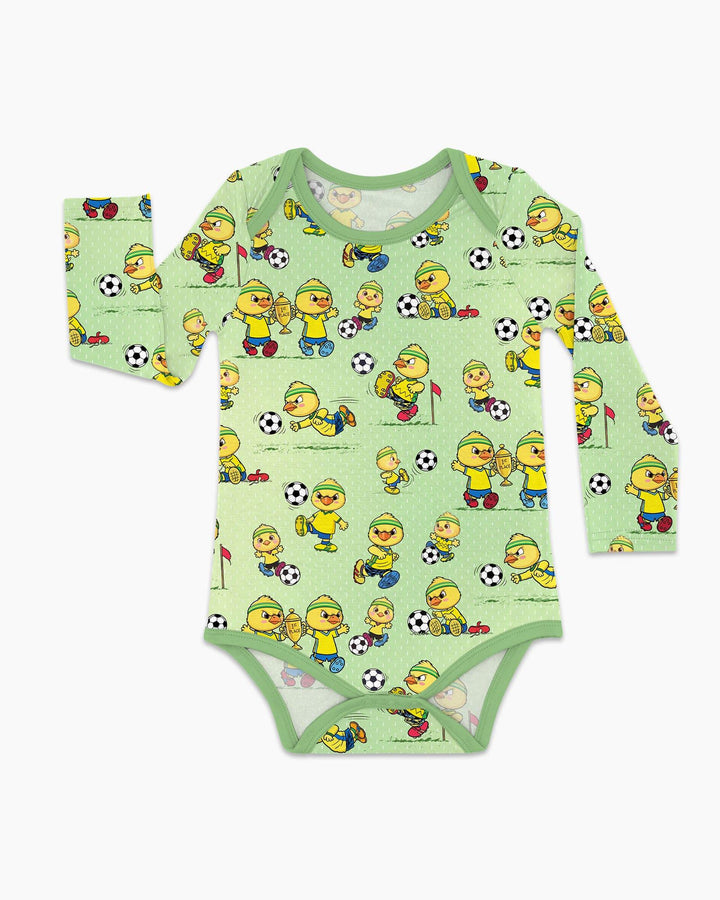 Gerippte Babykleidung mit individuellem Foto - Weich &amp; Skizzenhaft