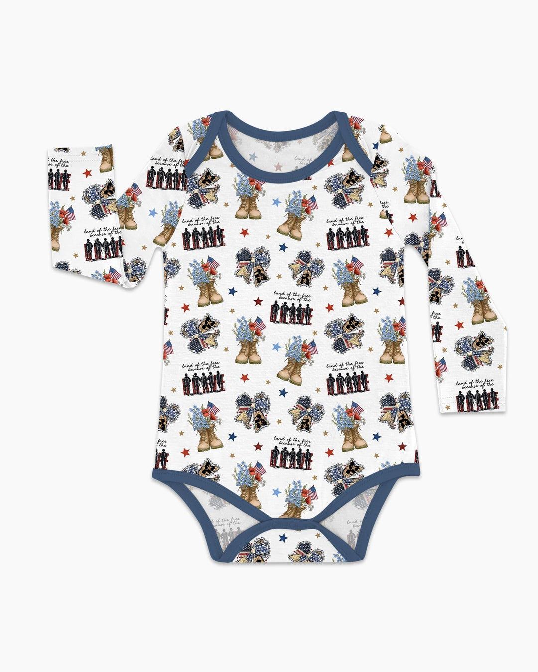Gerippte Babykleidung mit individuellem Foto - Weich &amp; Skizzenhaft