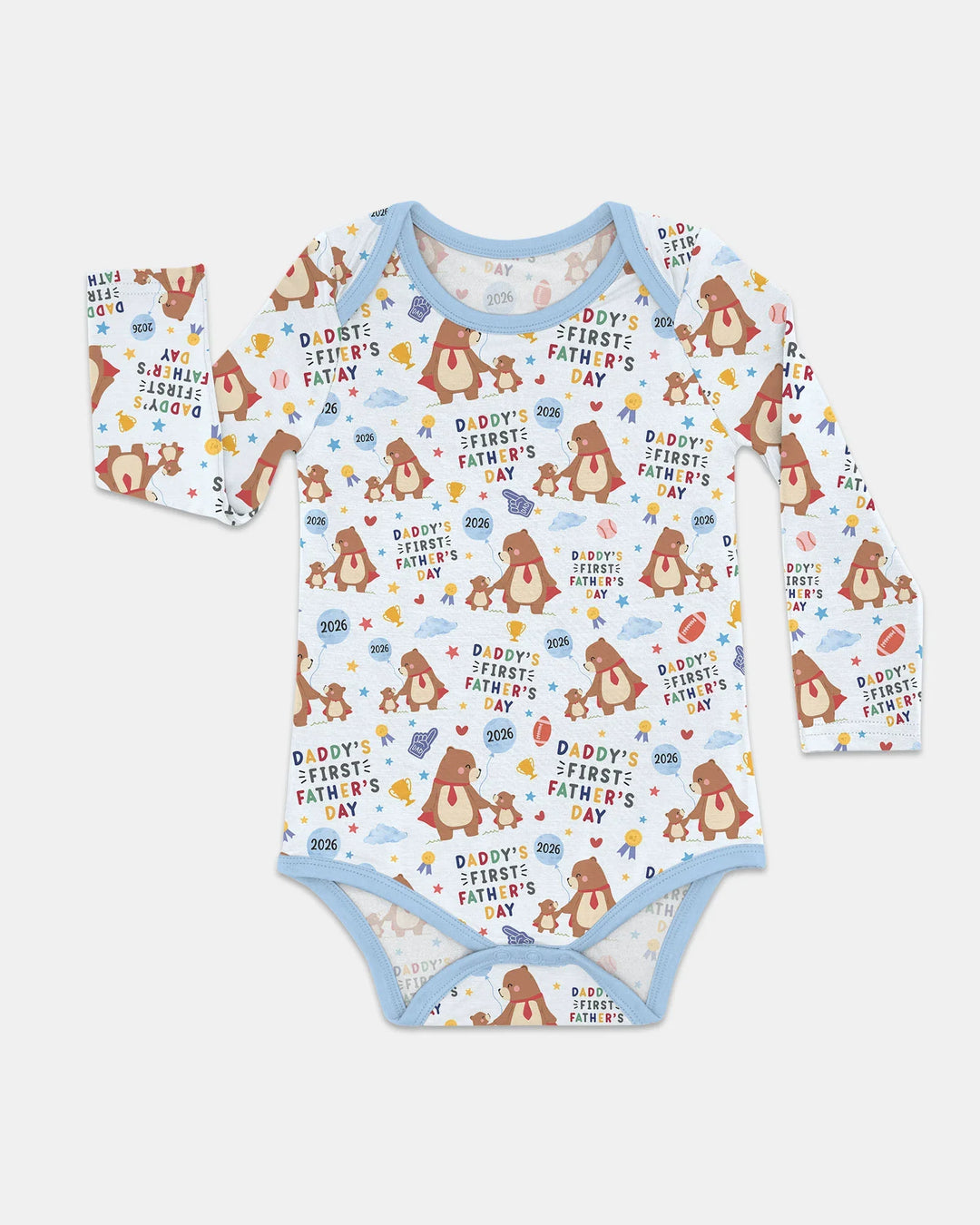 Gerippte Babykleidung mit individuellem Foto - Weich &amp; Skizzenhaft