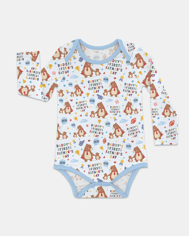 Gerippte Babykleidung mit individuellem Foto - Weich &amp; Skizzenhaft