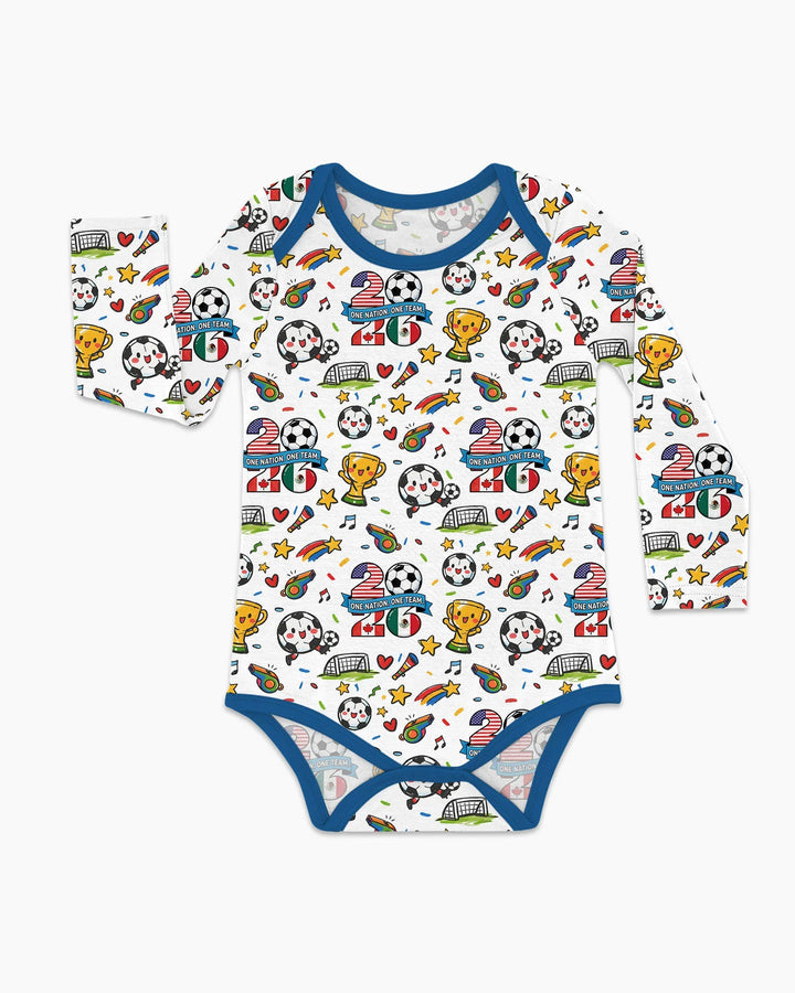 Gerippte Babykleidung mit individuellem Foto - Weich &amp; Skizzenhaft