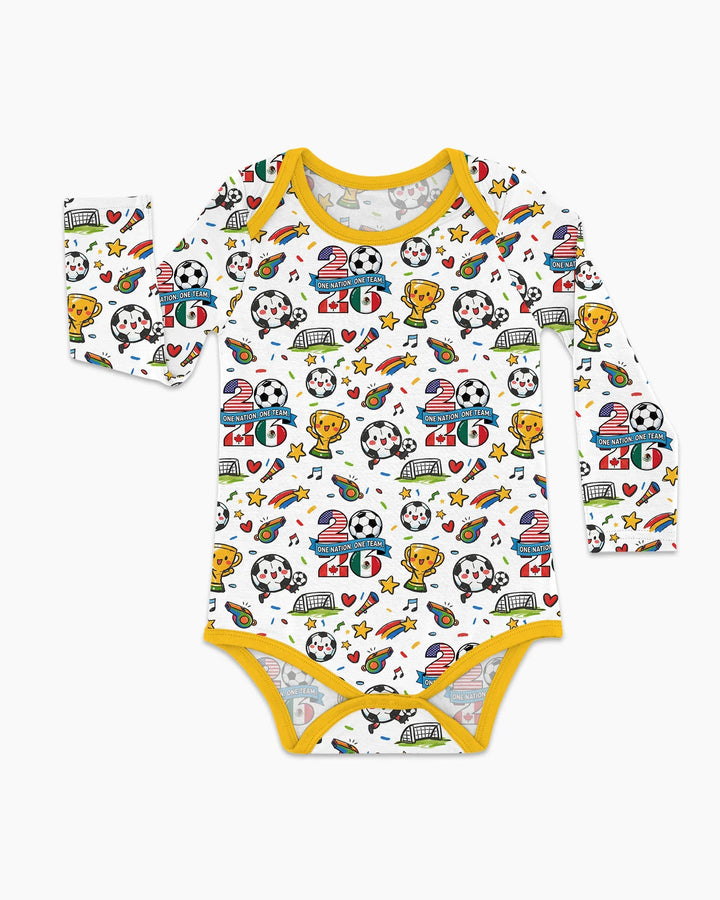 Gerippte Babykleidung mit individuellem Foto - Weich &amp; Skizzenhaft
