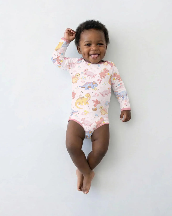 Dino Easter Bamboo Bodysuit