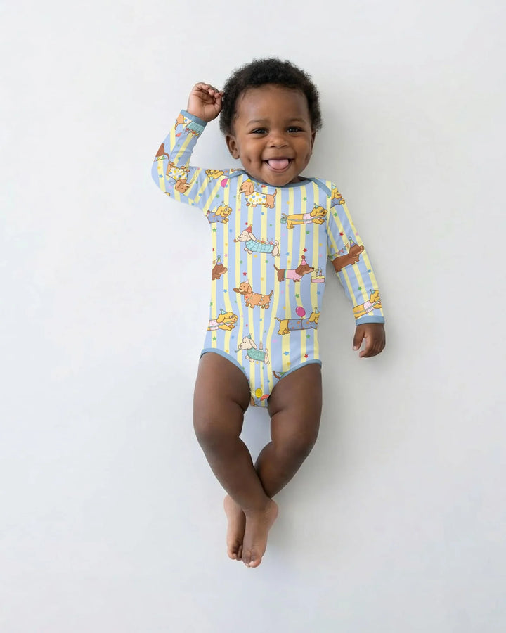 Gerippte Babykleidung mit individuellem Foto - Weich &amp; Skizzenhaft