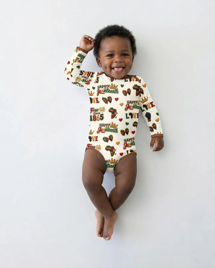 Juneteenth Free-ish Since 1865 Bamboo Bodysuit