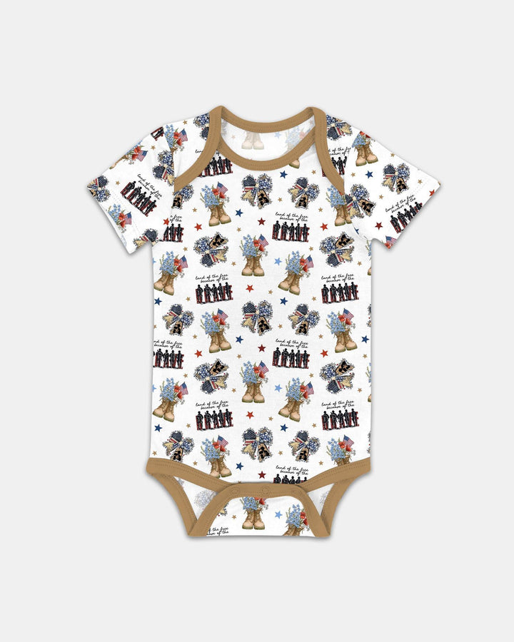 Gerippte Babykleidung mit individuellem Foto - Weich &amp; Skizzenhaft