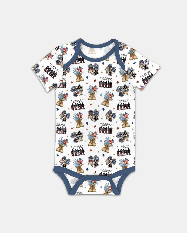 Gerippte Babykleidung mit individuellem Foto - Weich &amp; Skizzenhaft