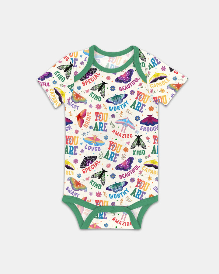 Gerippte Babykleidung mit individuellem Foto - Weich &amp; Skizzenhaft