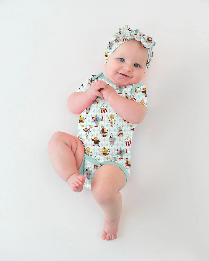 Circus Animal Bamboo Bodysuit