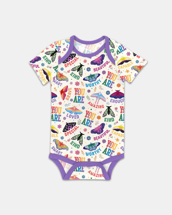 Gerippte Babykleidung mit individuellem Foto - Weich &amp; Skizzenhaft