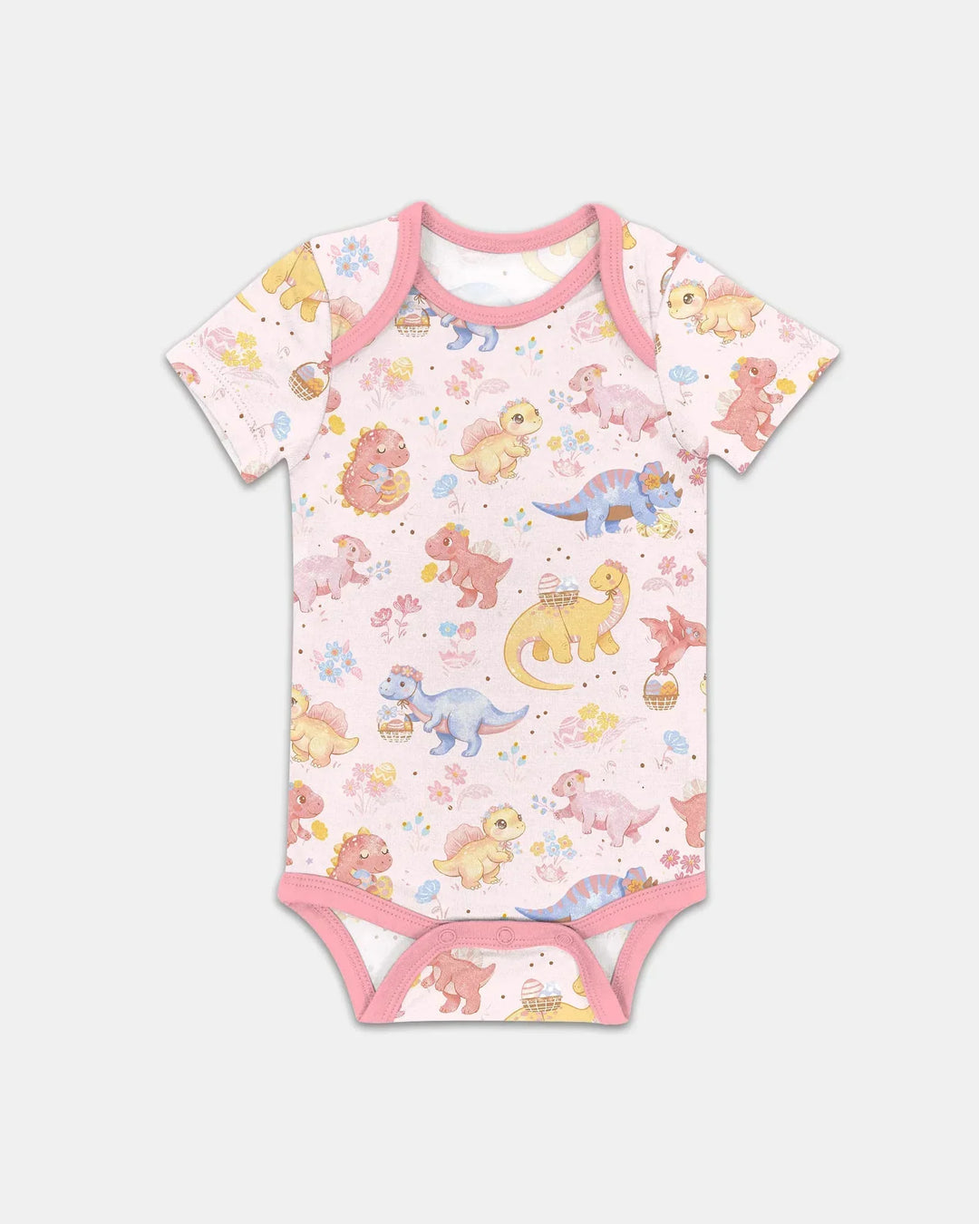 Dino Easter Bamboo Bodysuit