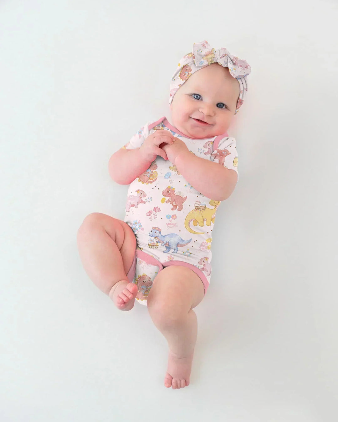 Dino Easter Bamboo Bodysuit