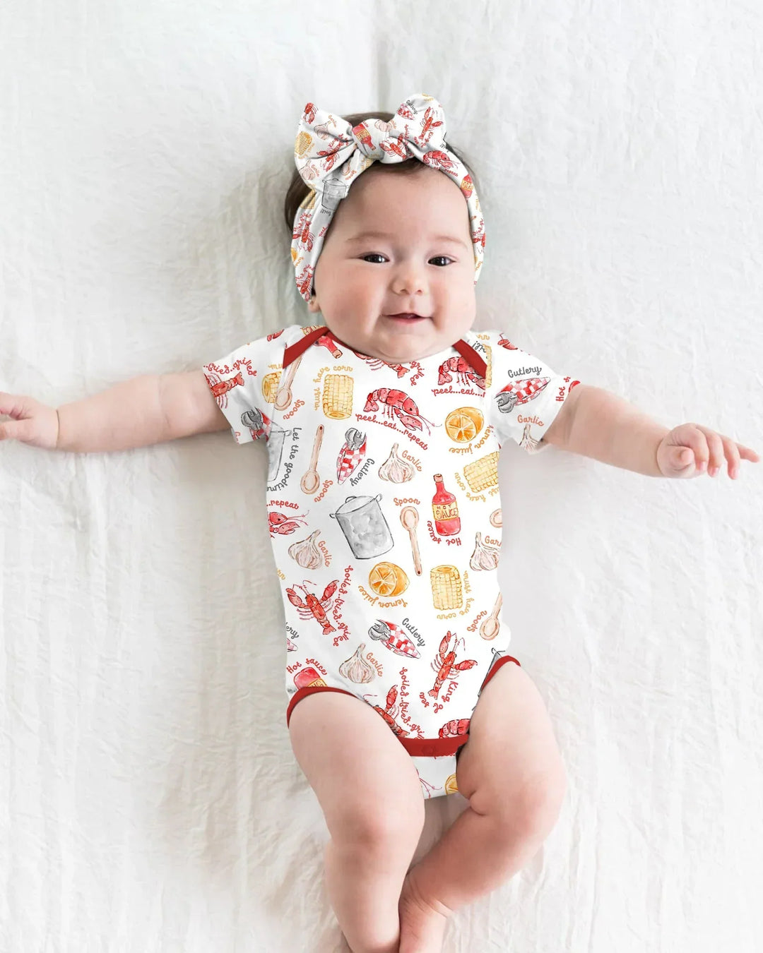 Gerippte Babykleidung mit individuellem Foto - Weich &amp; Skizzenhaft