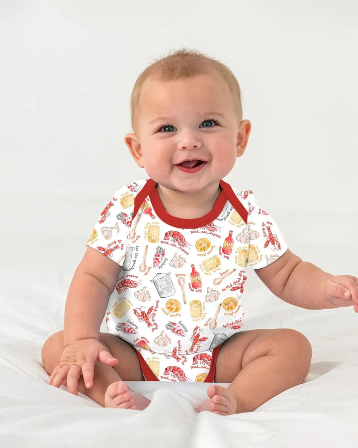 Gerippte Babykleidung mit individuellem Foto - Weich &amp; Skizzenhaft