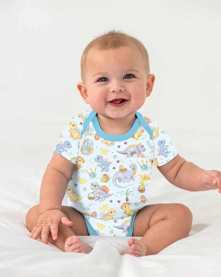 Dino Easter Bamboo Bodysuit