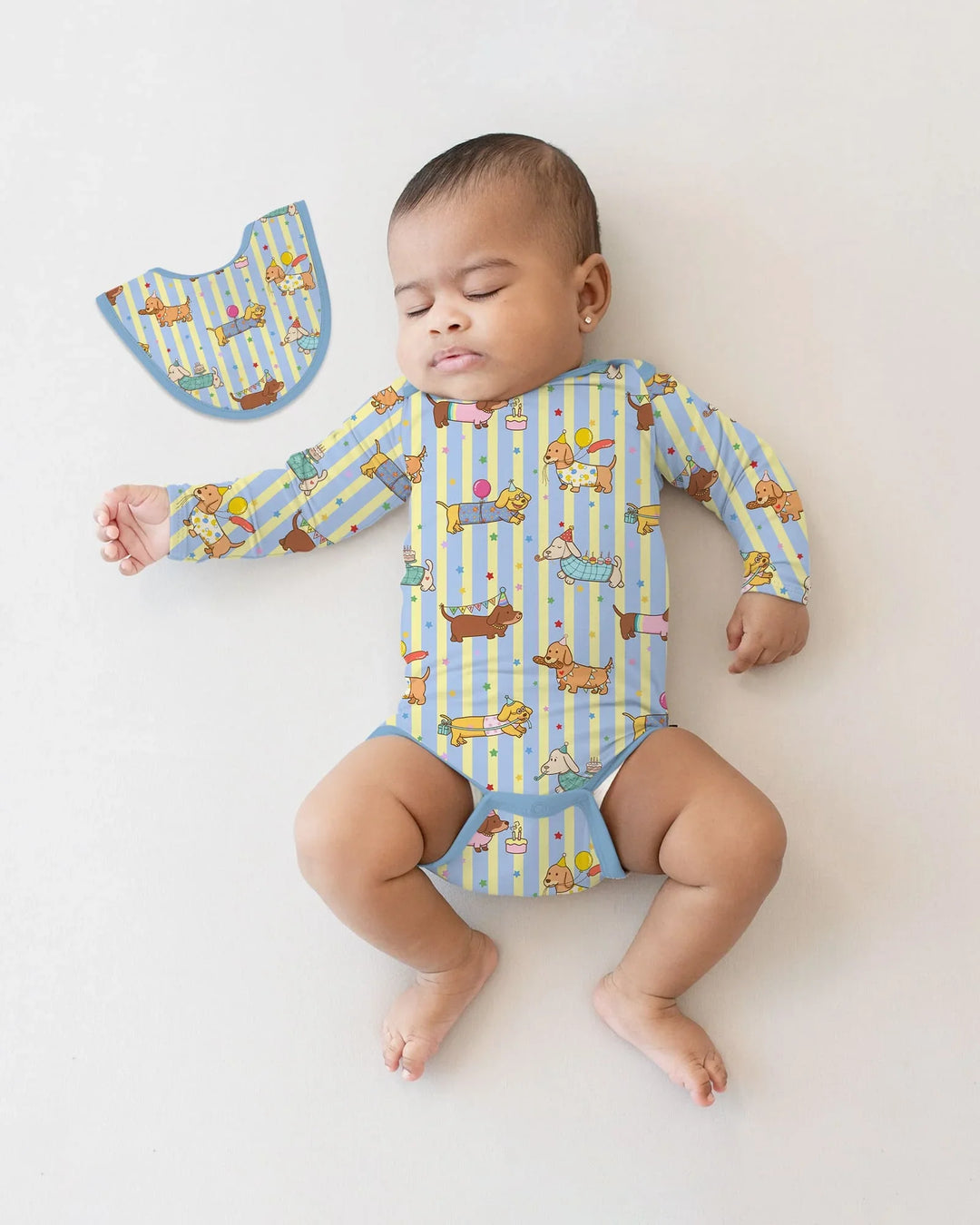Gerippte Babykleidung mit individuellem Foto - Weich &amp; Skizzenhaft