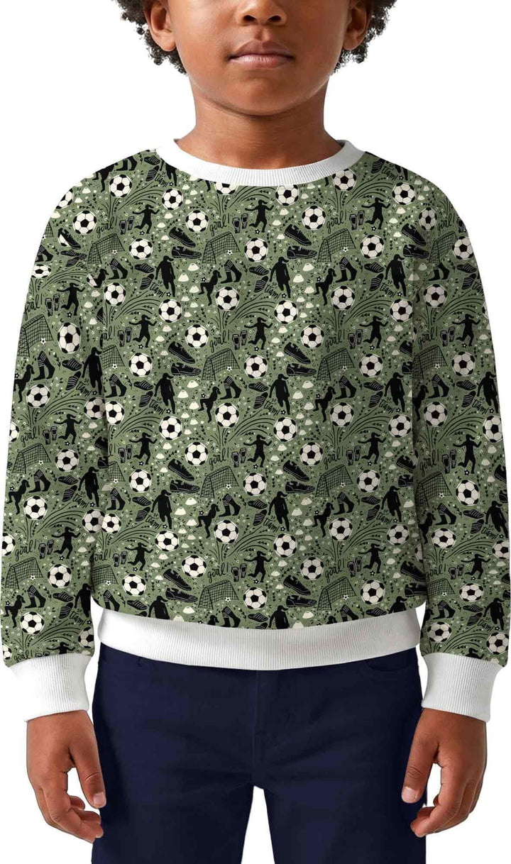 Sweatshirt mit Rundhalsausschnitt aus Bambusfaser
