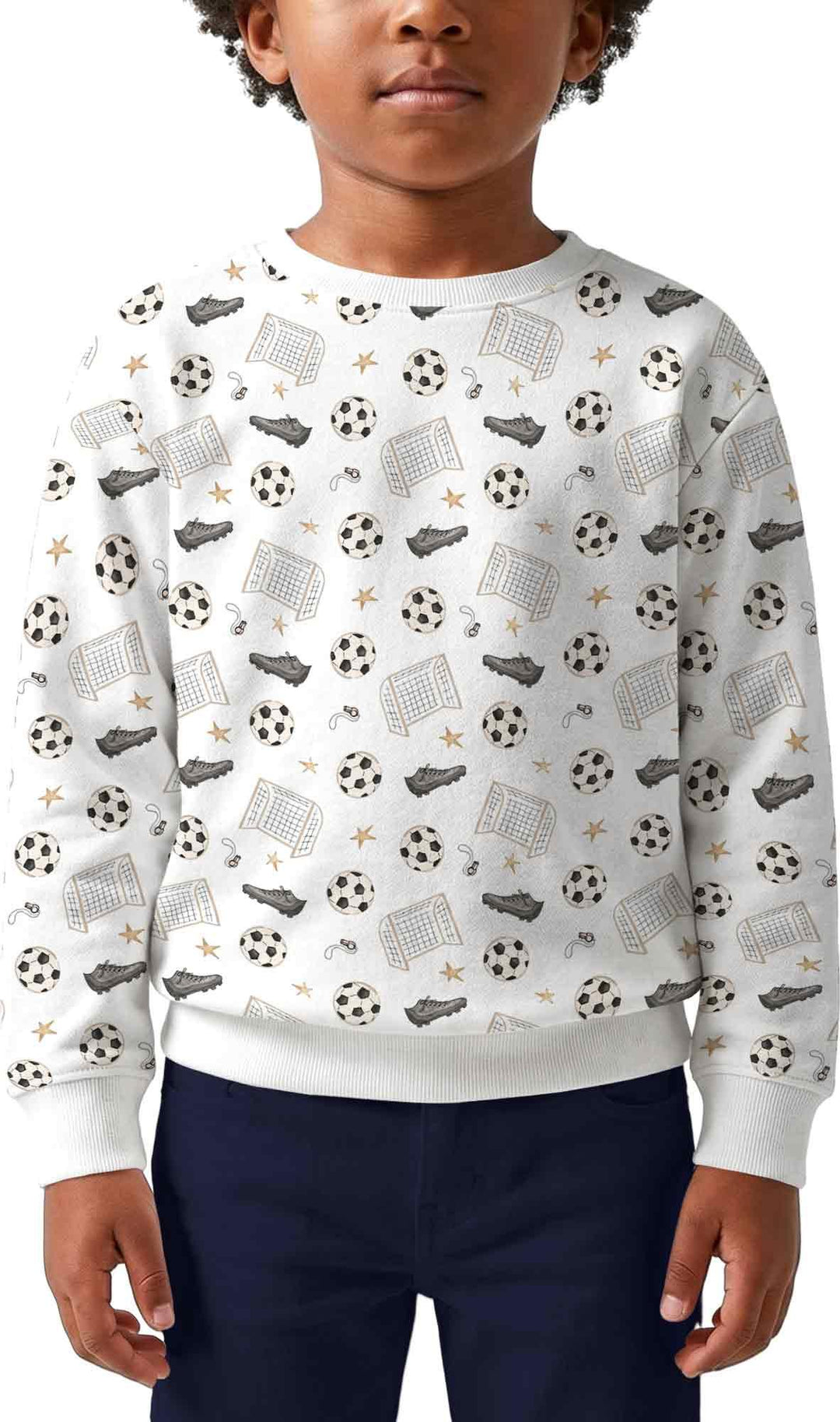 Sweatshirt mit Rundhalsausschnitt aus Bambusfaser