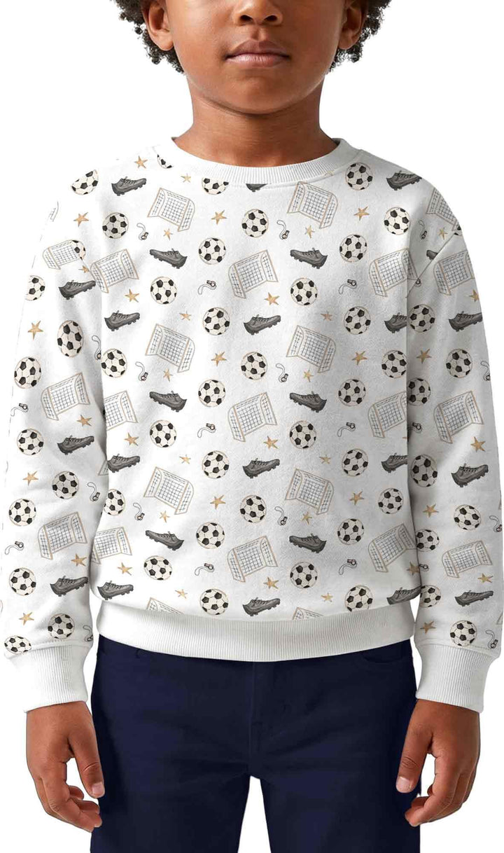 Sweatshirt mit Rundhalsausschnitt aus Bambusfaser