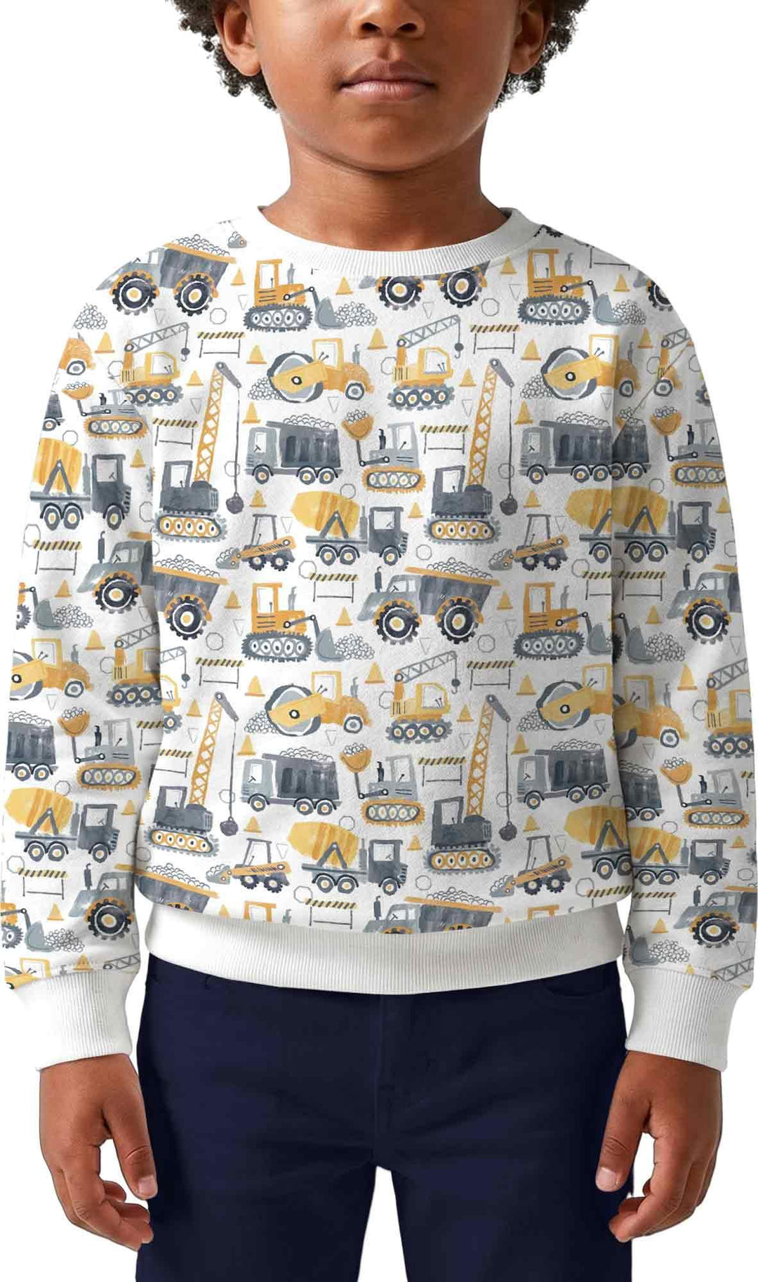 Sweatshirt mit Rundhalsausschnitt aus Bambusfaser