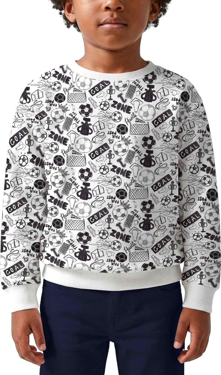 Sweatshirt mit Rundhalsausschnitt aus Bambusfaser