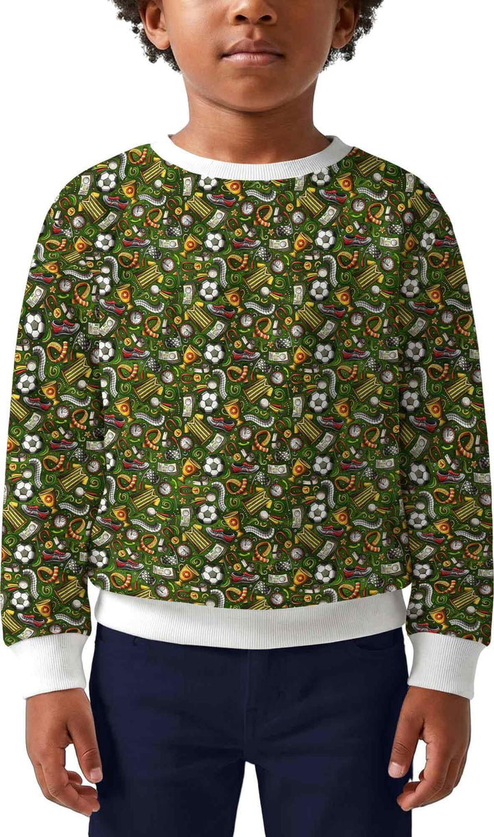 Sweatshirt mit Rundhalsausschnitt aus Bambusfaser