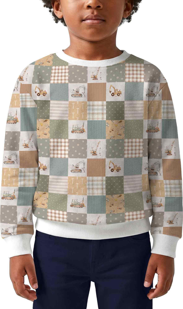 Sweatshirt mit Rundhalsausschnitt aus Bambusfaser