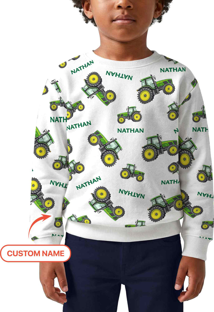 Custom Template Bambus-Rundhals-Sweatshirt
