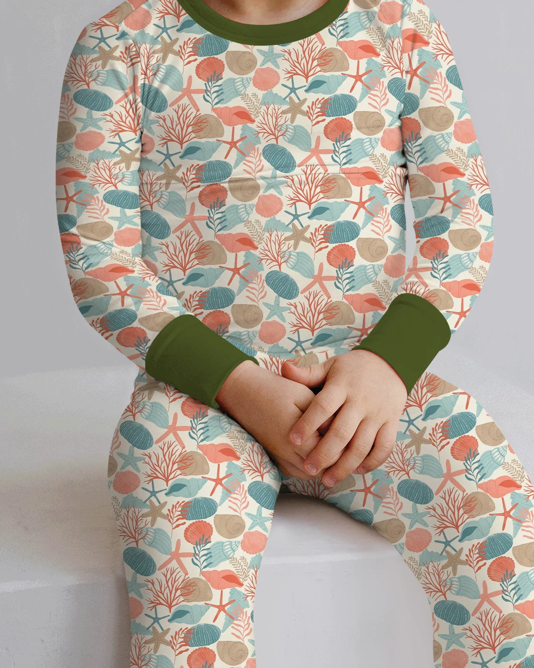 Sunny Beach Cruisers Bamboo Two Piece Long Sleeve Pajama Set
