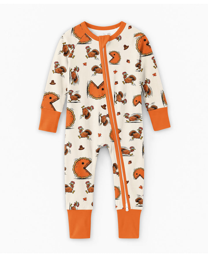 Thanksgiving Pumpkin Pie Chasing Bamboo Convertible Zippy