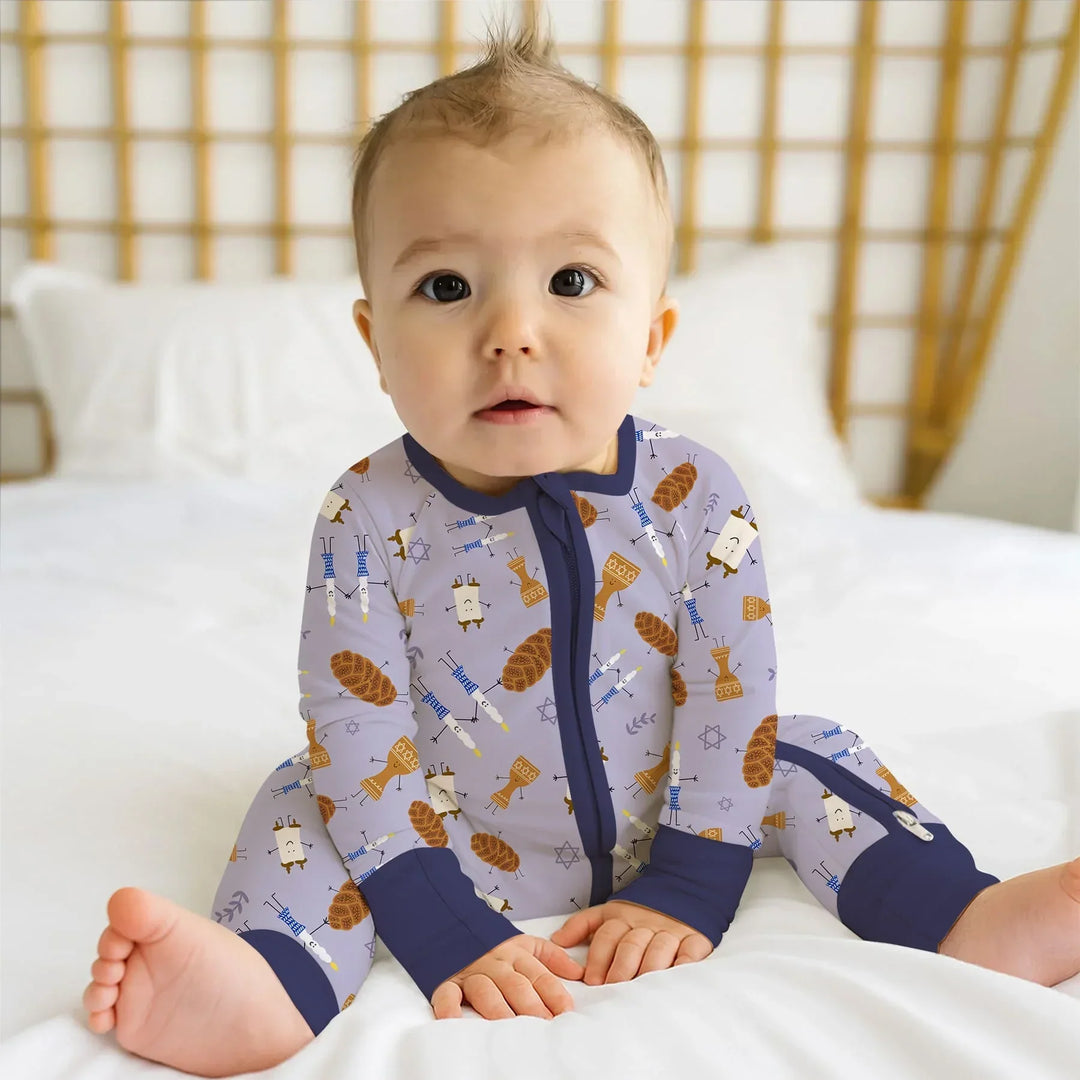 Gerippte Babykleidung mit individuellem Foto - Weich &amp; Skizzenhaft