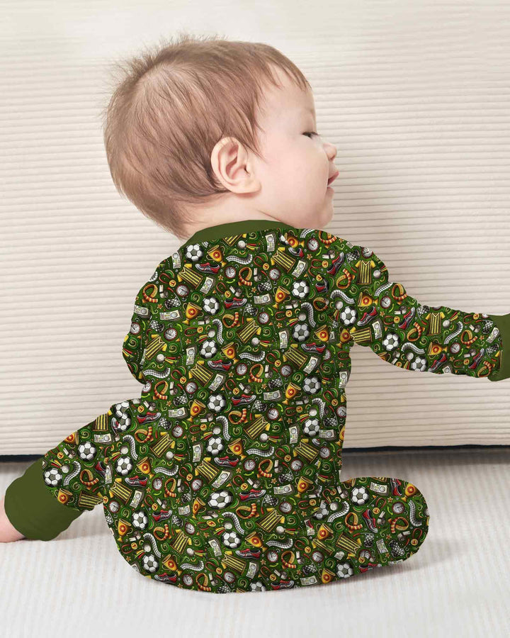 Gerippte Babykleidung mit individuellem Foto - Weich &amp; Skizzenhaft