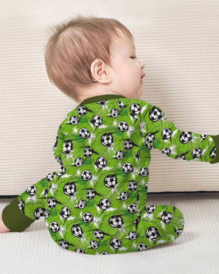 Gerippte Babykleidung mit individuellem Foto - Weich &amp; Skizzenhaft