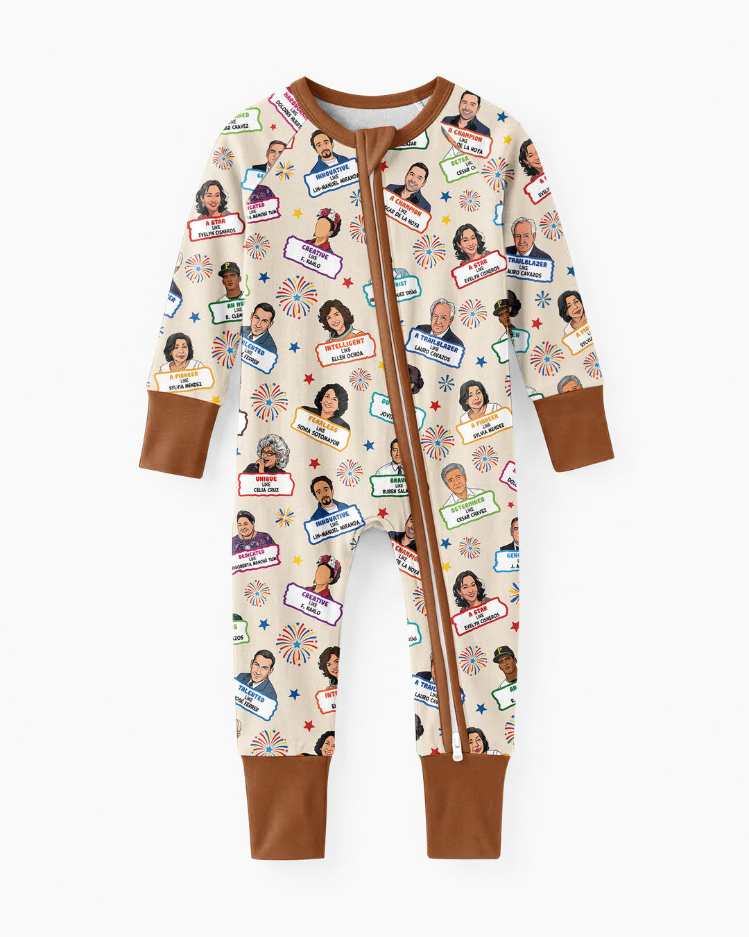 Gerippte Babykleidung mit individuellem Foto - Weich &amp; Skizzenhaft