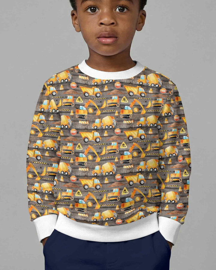 Sweatshirt mit Rundhalsausschnitt aus Bambusfaser