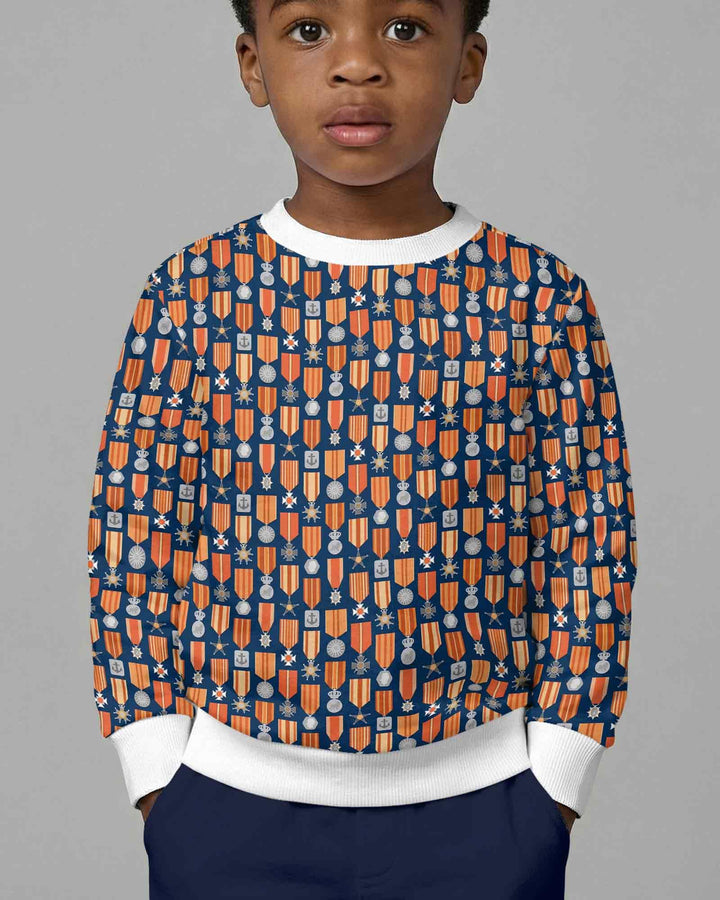 Sweatshirt mit Rundhalsausschnitt aus Bambusfaser