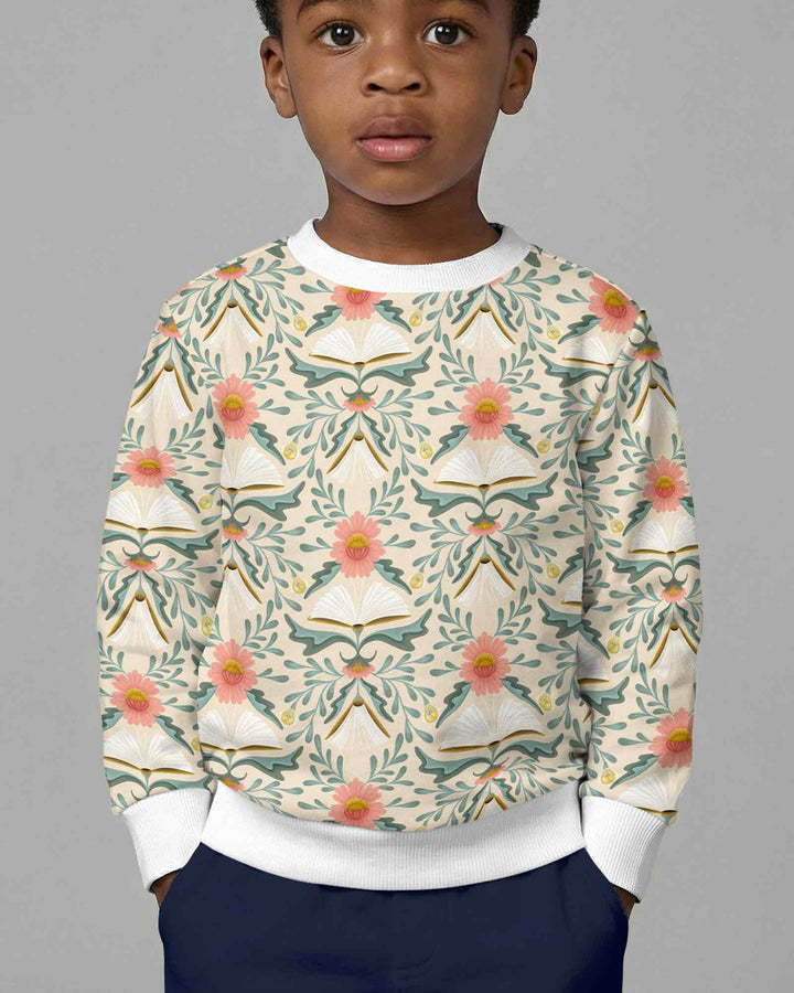 Sweatshirt mit Rundhalsausschnitt aus Bambusfaser