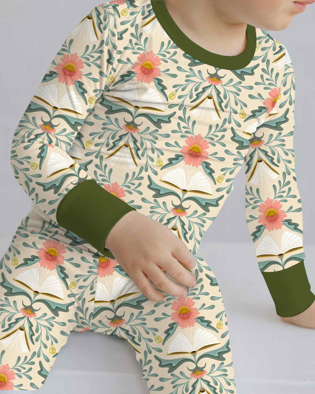 Blooming Stories Bamboo Two Piece Long Sleeve Pajama Set