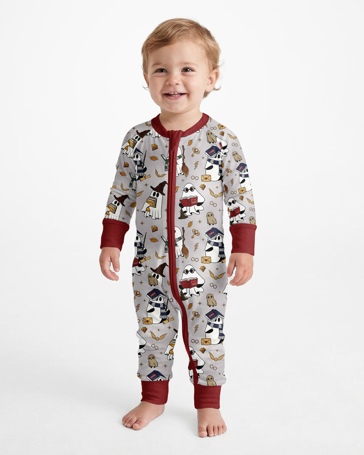 Halloween Wizard Boo Bamboo Convertible Zippy